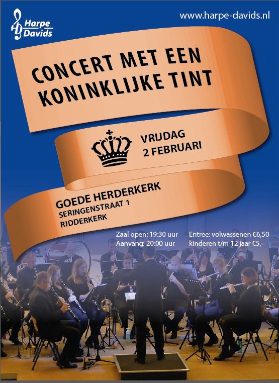 Poster Oranjeconcert 2024